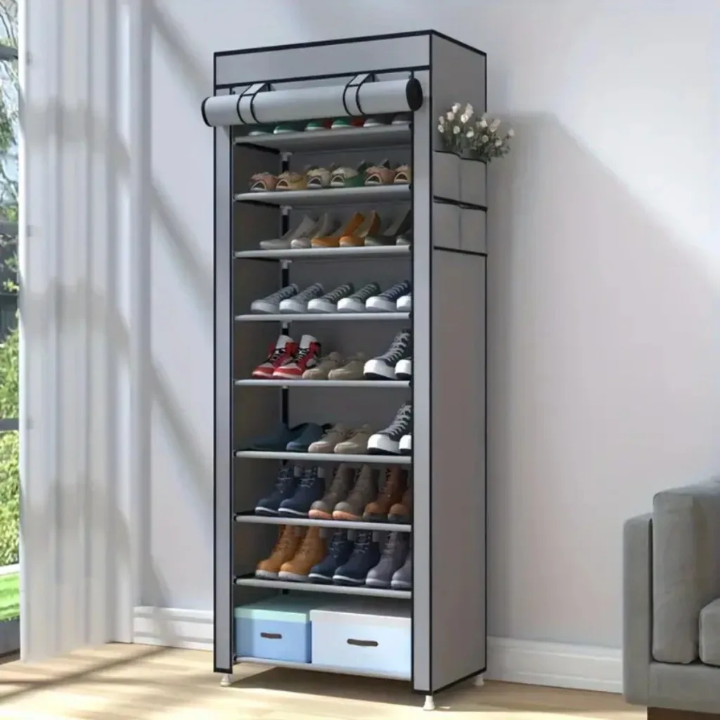 Sapateira com 9 Prateleiras para Organizar Sapatos, Chinelos e Objetos