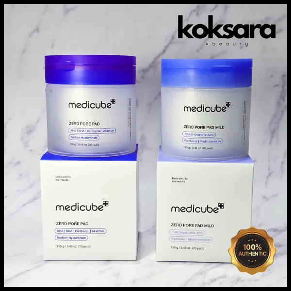 Medicube Zero Pore Pad 2.0 e Zero Pore Pad Mild - Pad Original ou Refil