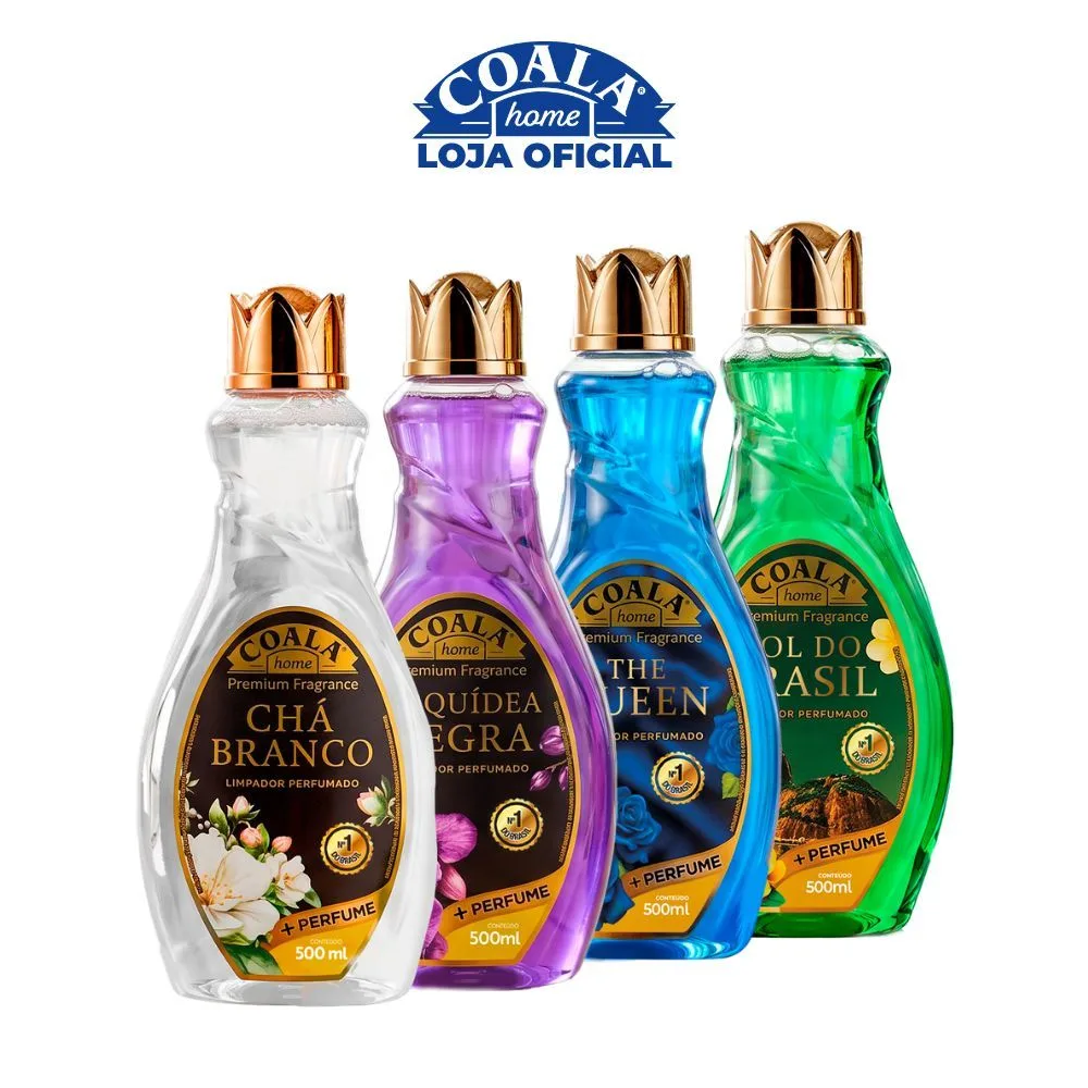 Kit Coala Limpadores Perfumados 500ml - Coleção de Lançamentos
