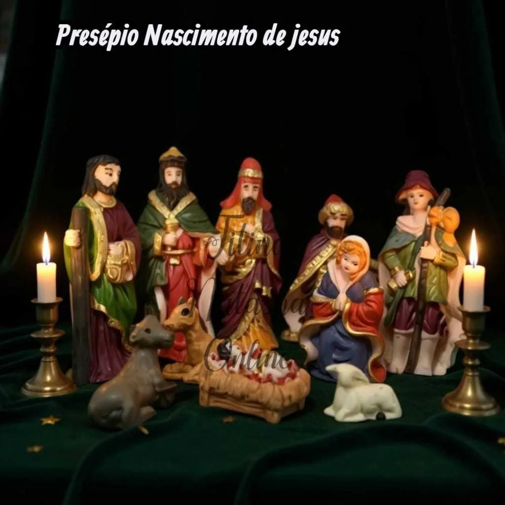 Presépio de Natal em Estilo Moderno