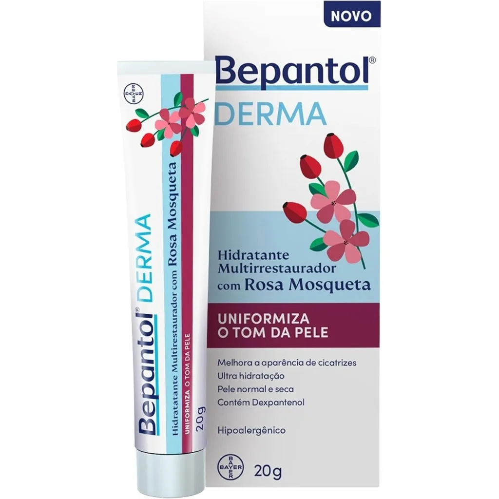 Bepantol Derma Pink Mosqueta Hidratante Multi-Restorer 20g
